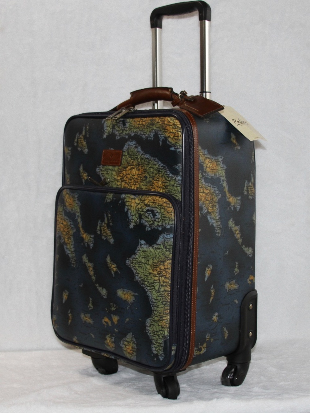 RARE! Patricia Nash 22" Spinner Vettore Trolley Carry On Luggage Suitcase - Picture 4 of 8
